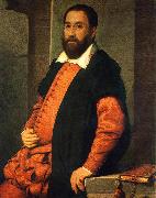 MORONI, Giovanni Battista Portrait of Jacopo Foscarini agd oil on canvas